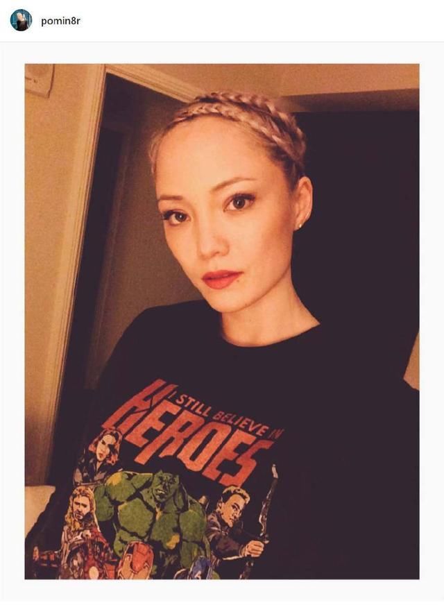 星云螳螂妹为《复联3》宣传,真人比电影里好看