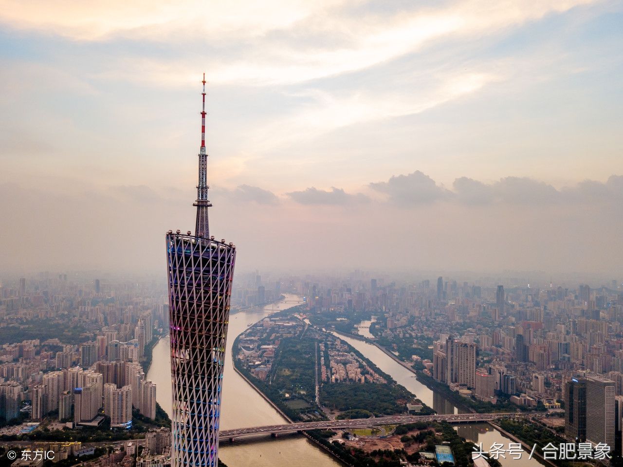 广州塔:中国第一高塔，中国人的“小蛮腰”，重要的地标性建筑!