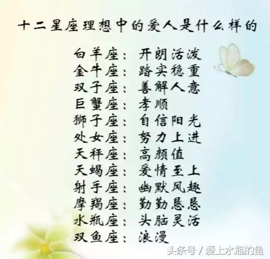 12星座理想的爱人，关键词，性格最木讷排行，一辈子都在做什么