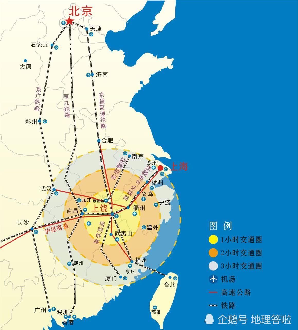 地理答啦：江西的上饶和赣州两座城市，谁的发展潜力大？