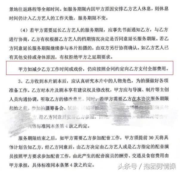 崔永元公开范冰冰1000万片酬的合同,因与冯小