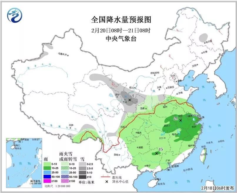 注意!又要降温了!不只是我们过年走亲戚，雨雪冷空气也来拜年啦