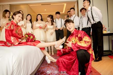 除了阿娇大婚,今天《家有儿女》张一山的好朋友也结婚了