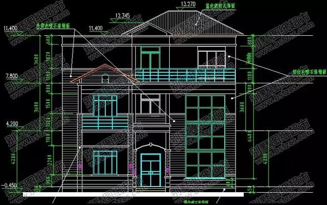 拿不定主意建平顶还是坡顶的，这5款平坡结合的自建房最适合你