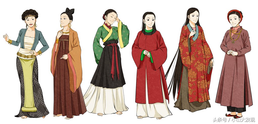 中国 日本 越南三国古代男女服装大比拼,你最中