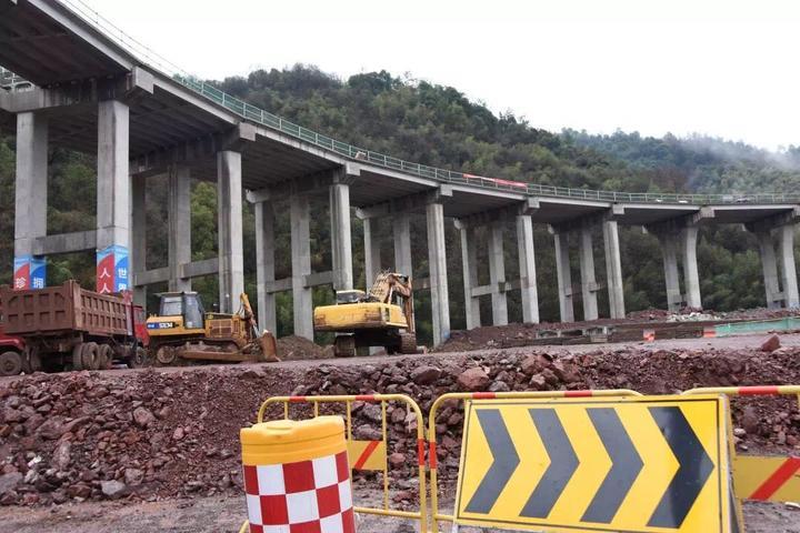 开工啦!新昌南互通立交工程节后复工