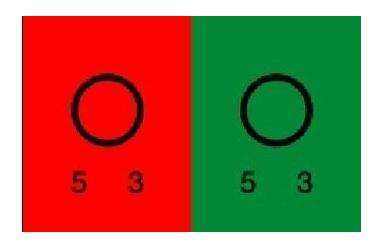 5张驾考色盲检测图,图2看出数字5是色盲,你能