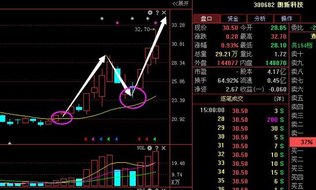 继“朗新科技”后，又一独角兽龙头底部吸筹，下周将直冲云霄