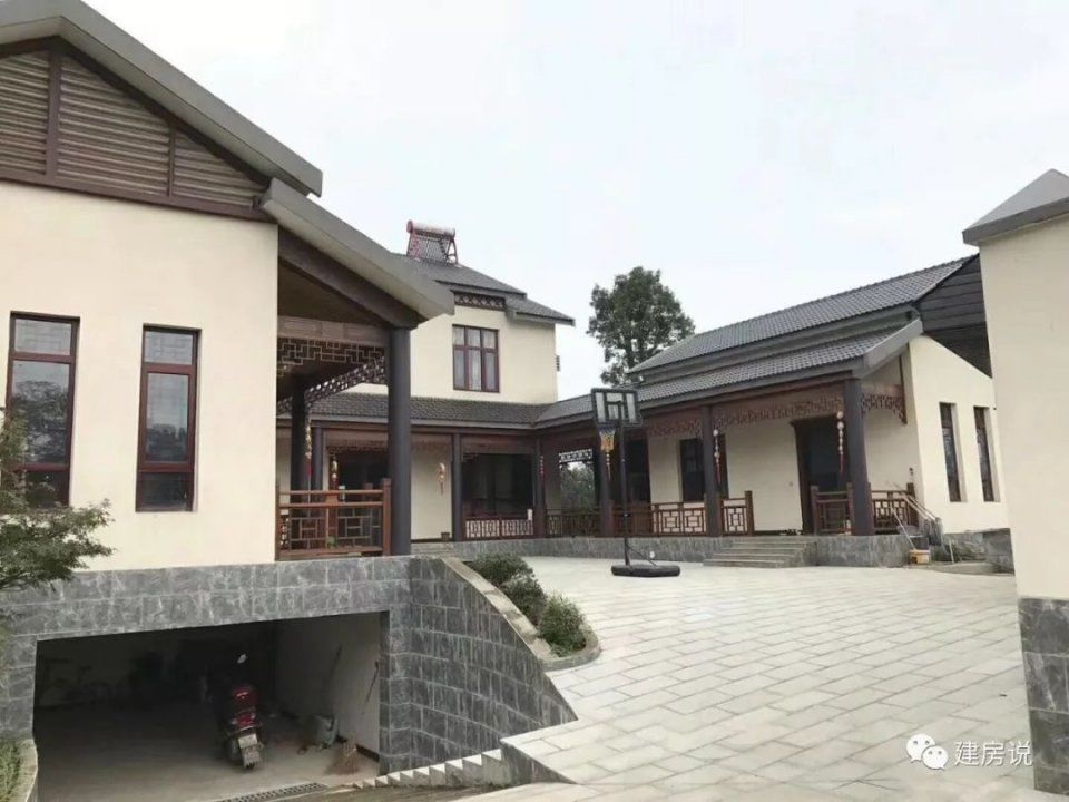 新中式别墅实拍40栋，一栋美过一栋!
