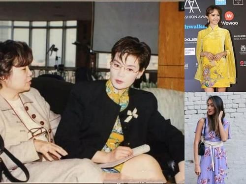 姜还是老的辣！潘虹穿旧衣服，绿裤子配红西装，65岁依旧单身