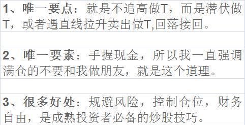 5分钟学会T+0，手把手教你提高，股民:原来做T这么简单!