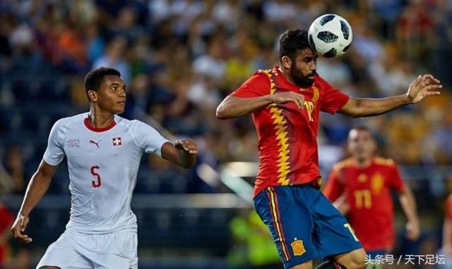 友谊赛,西班牙1-1战平瑞士!
