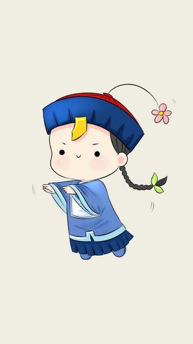 非常可爱的一组小僵尸手机壁纸