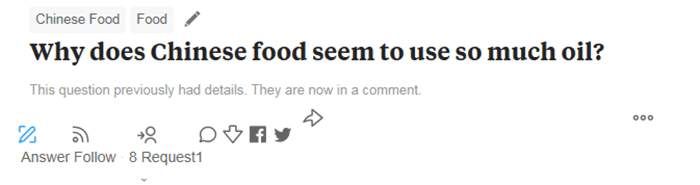 外国人提问: 为什么中国菜用这么多油? 答案让老外尴尬
