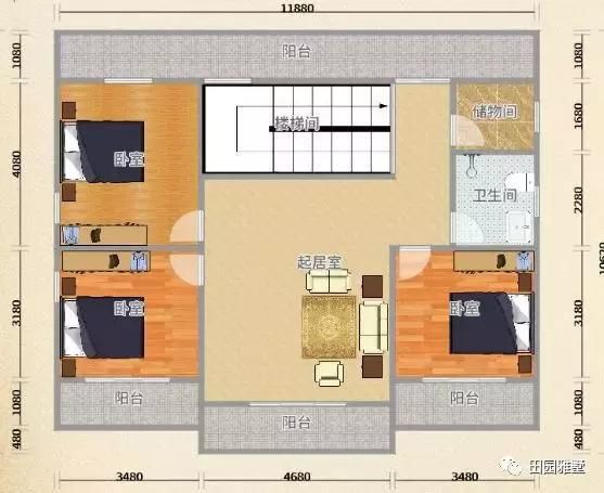 田园雅墅 南充阆中开工建设中的别墅图纸，一起期待施工过程吧