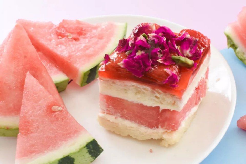 刷爆Ins，攻陷抖音的网红西瓜冰淇淋大测评!还有西瓜千层、西瓜乳酪包