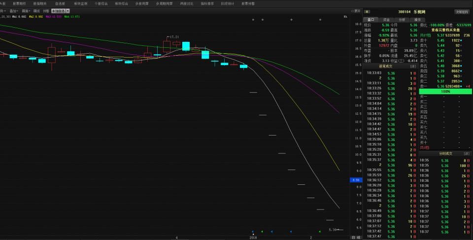 中国股市微调,A股乐视网回调得那么厉害为何不