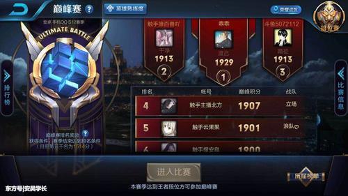 王者荣耀:巅峰赛大神观战人数破千?张大仙看了