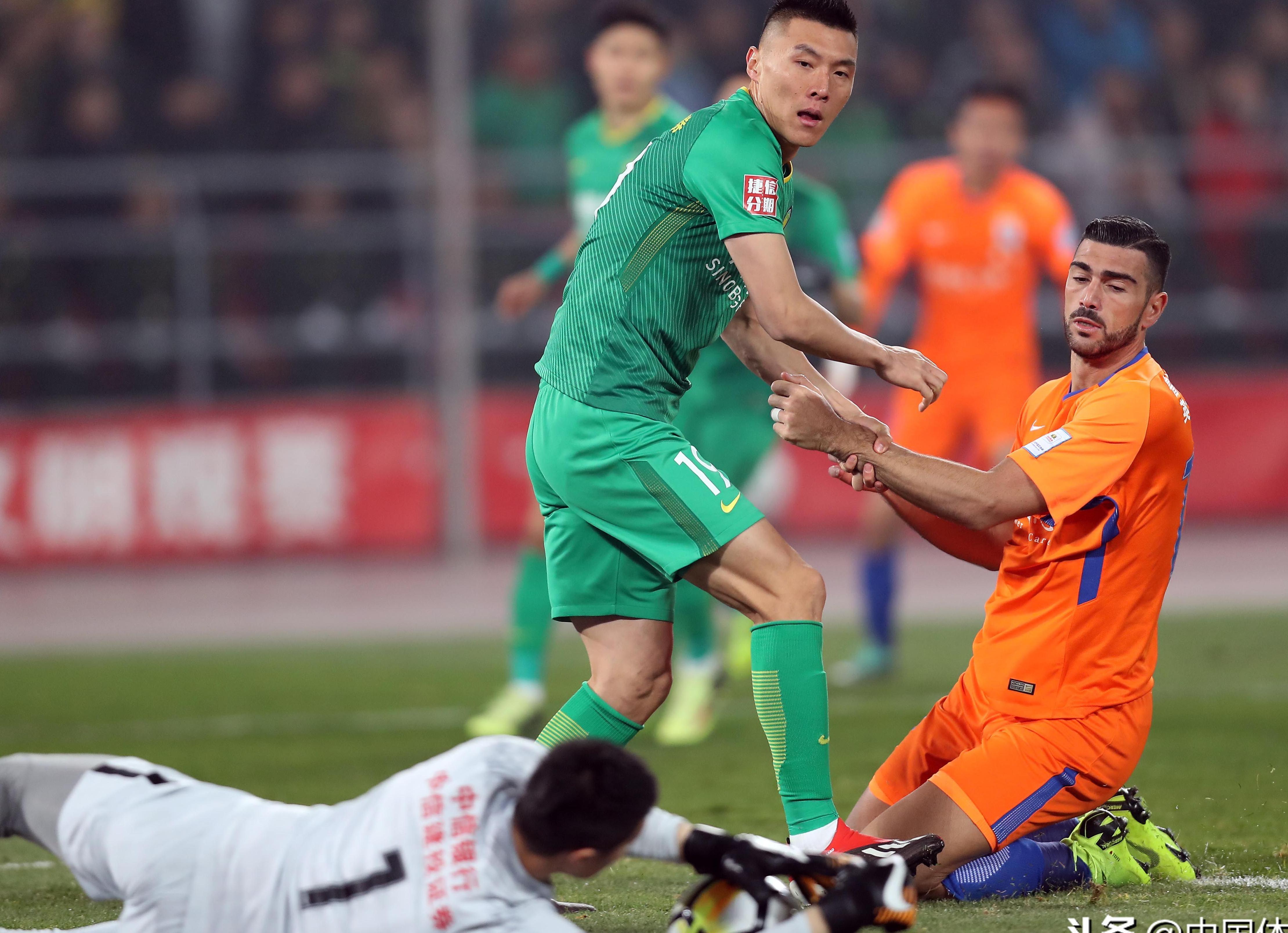 2018年足协杯决赛首回合 北京国安1比1平山东