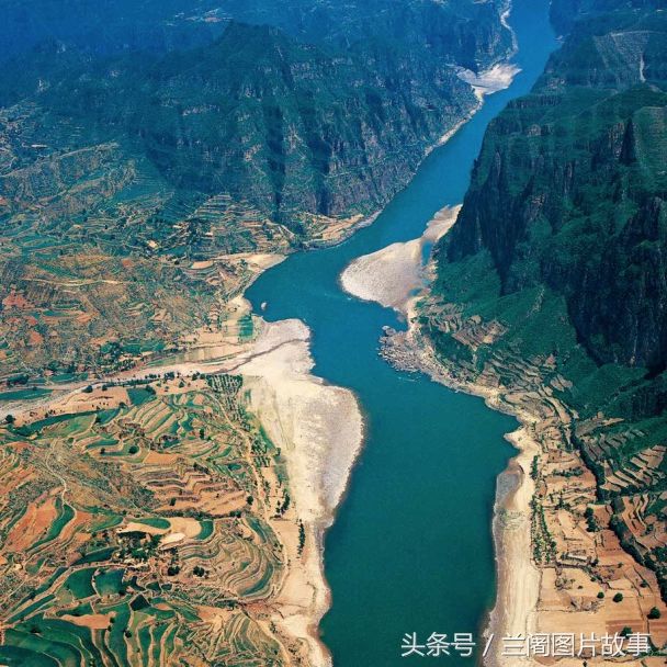 这些航拍黄河的照片中,隐藏着中国历史上的许
