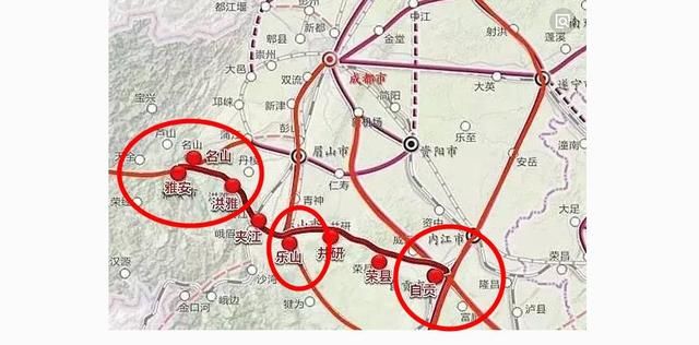 四川正在规划一条高铁，途径5县市，于2024年建成通车！