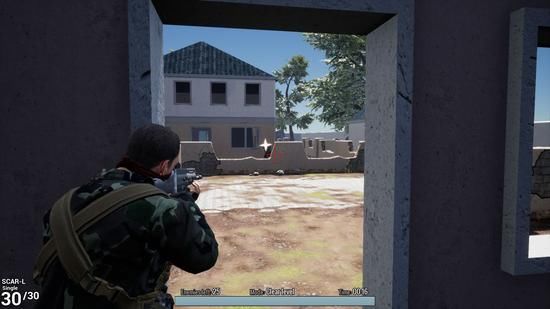 《吃鸡模拟器》上架Steam 能帮你练枪还不吃