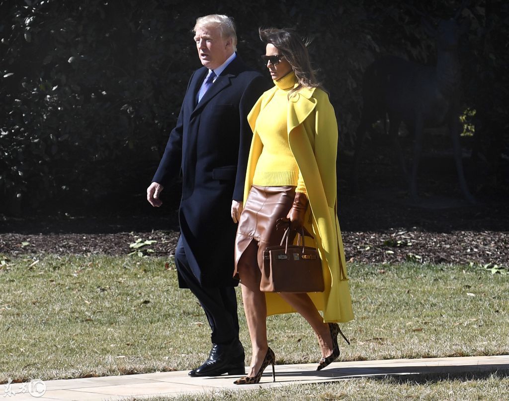 特朗普妻子梅拉尼娅虽然比特朗普小了20几岁