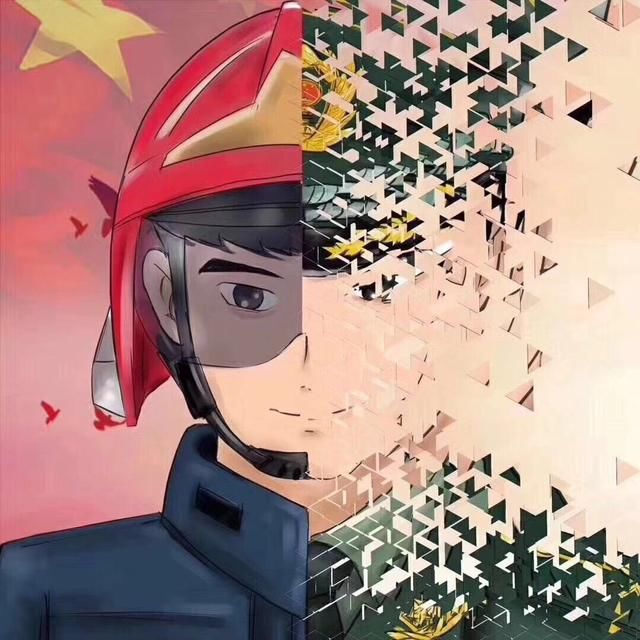 动漫军人壁纸图片，致敬中国军人，余生有你们，很幸运