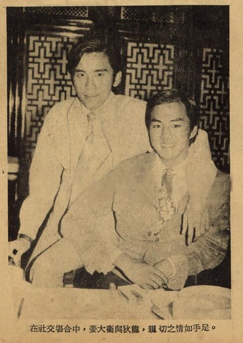 72岁狄龙近照,狄姜互撂狠话后却相拥而泣,五十