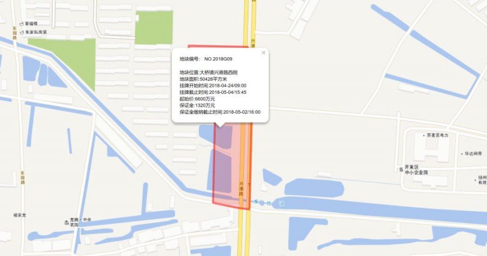 江都再挂6块地，起拍楼面地价最高4500元\/，直逼地王成交价!