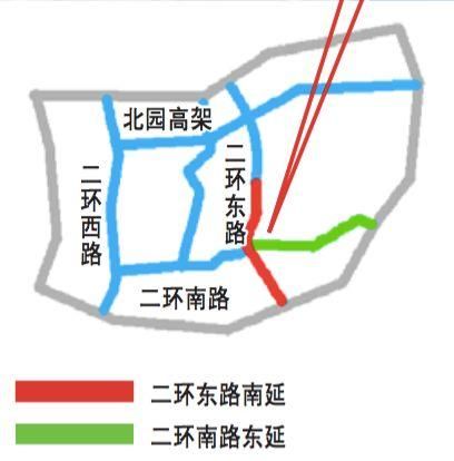 12月28日,济南市交通委发布消息称, 北园高架西延 工程当日正式开工!图片