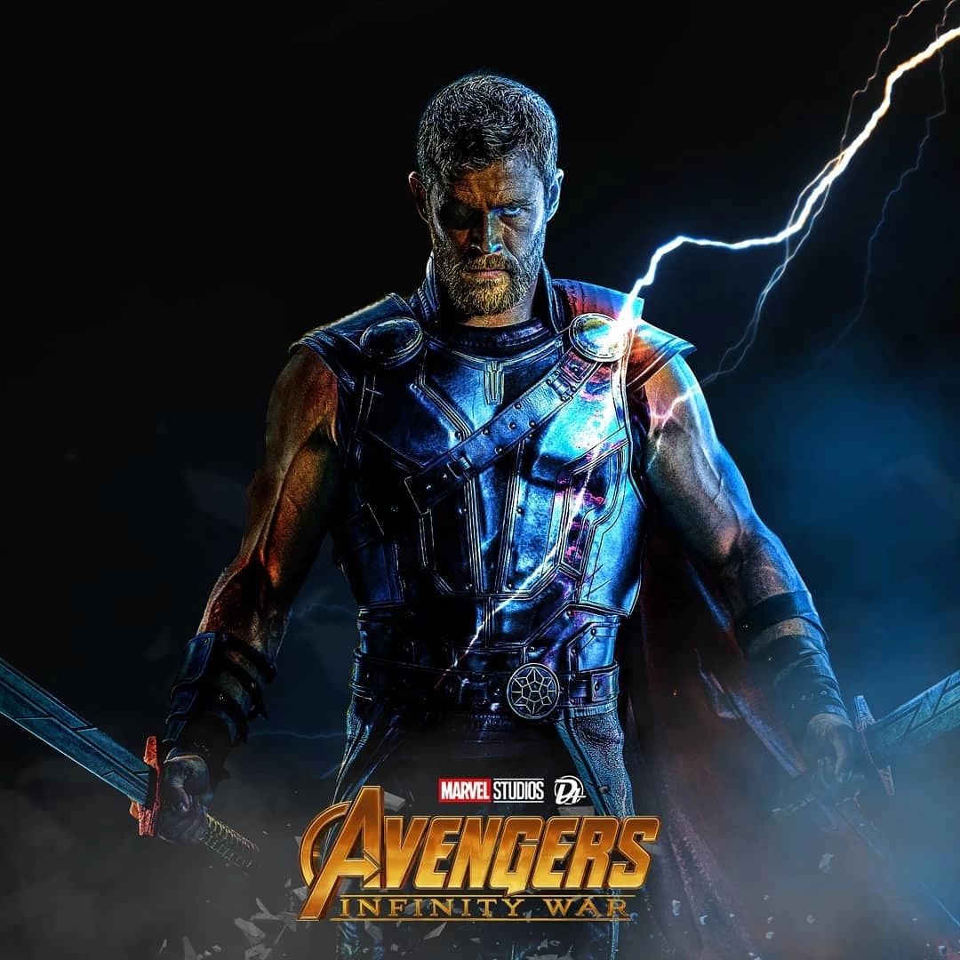 26张超酷炫的《复联3》个人角色海报 高清大图