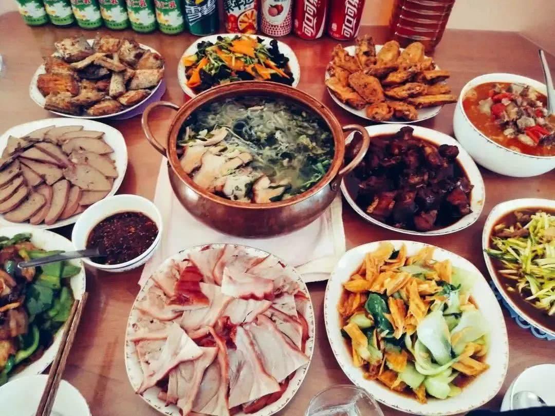 年夜饭|快来看看各地晓庄陶子的饭桌