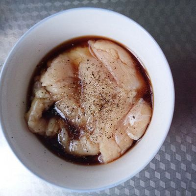 黑椒鸡肉凯撒沙拉