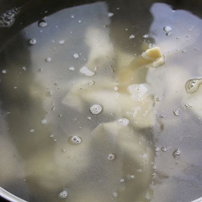 四季豆猪肉馅水饺