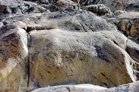 在“贺兰山岩画遗址公园”看远古文化
