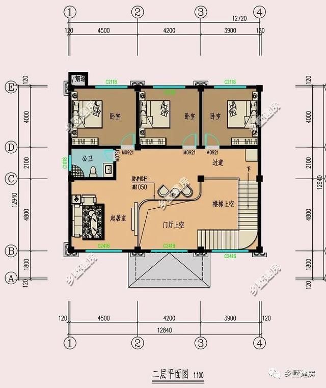 农村自建别墅外型流于形式？让你的别墅独一无二，就是这么简单！