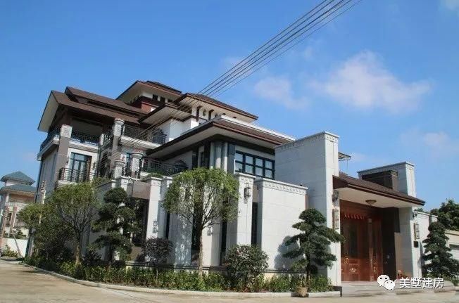 农村新中式别墅实拍，一共二十套，第一套最美!