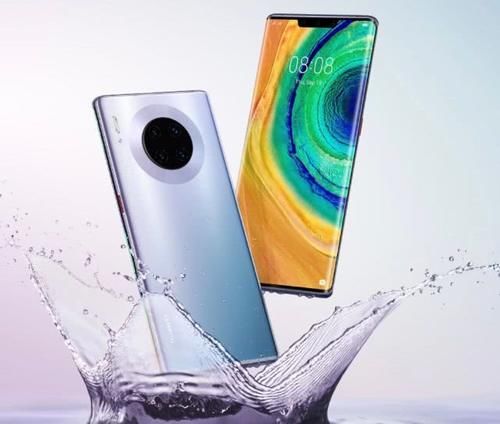 华为mate30pro5g版入网标识