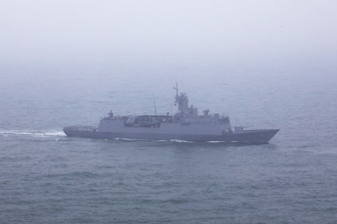 庆祝人民海军成立70周年海上阅兵活动举行