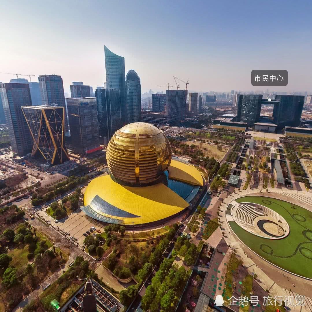 俯瞰杭州，不一样的角度，不一样的风景！