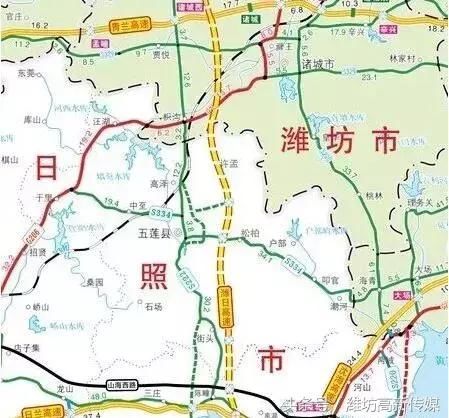 潍日高速将提前通车！双向四车道，设计时速120公里！