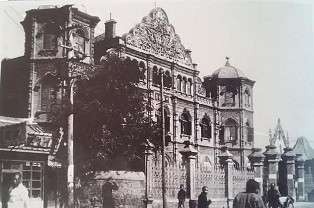 外国人拍摄的沈阳解放前的银行老照片