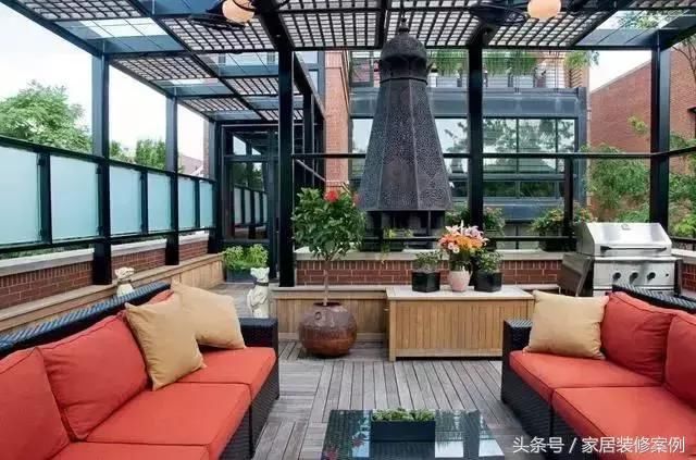 露台这么漂亮，给住顶层的真是捡到一个大便宜！
