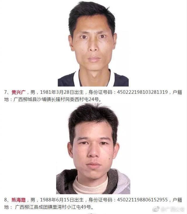 20名在逃毒品犯罪嫌疑人,看见他们请报警!