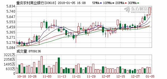 重庆农村商业银行预先披露A股招股书 拟发行不
