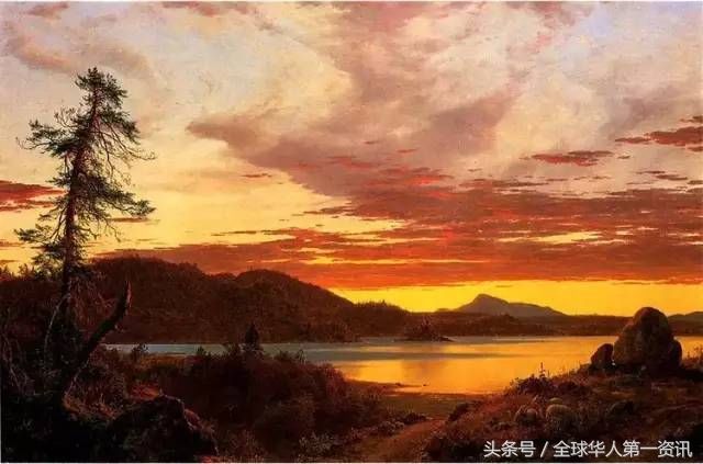 30张超美的美国风光油画