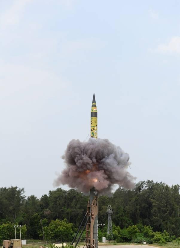 印度最先进核导弹12月正式服役,射程覆盖中国