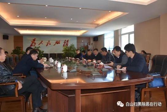 扫黑除恶 | 白山市扫黑除恶专项斗争督促落实工