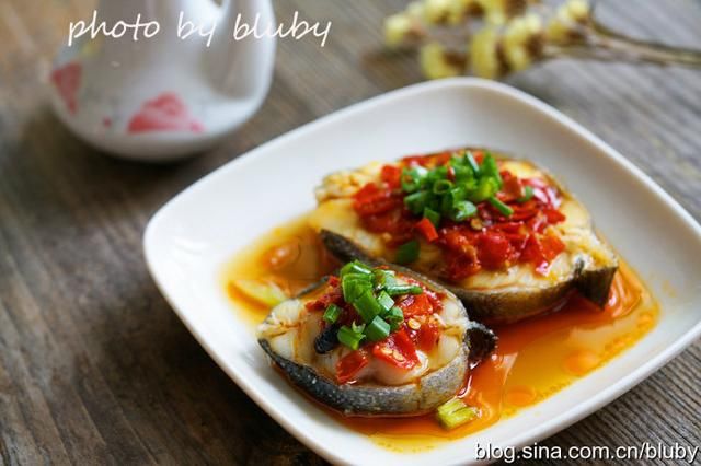 新春菜单:剁椒蒸银鳕鱼--简单快手、营养开胃的